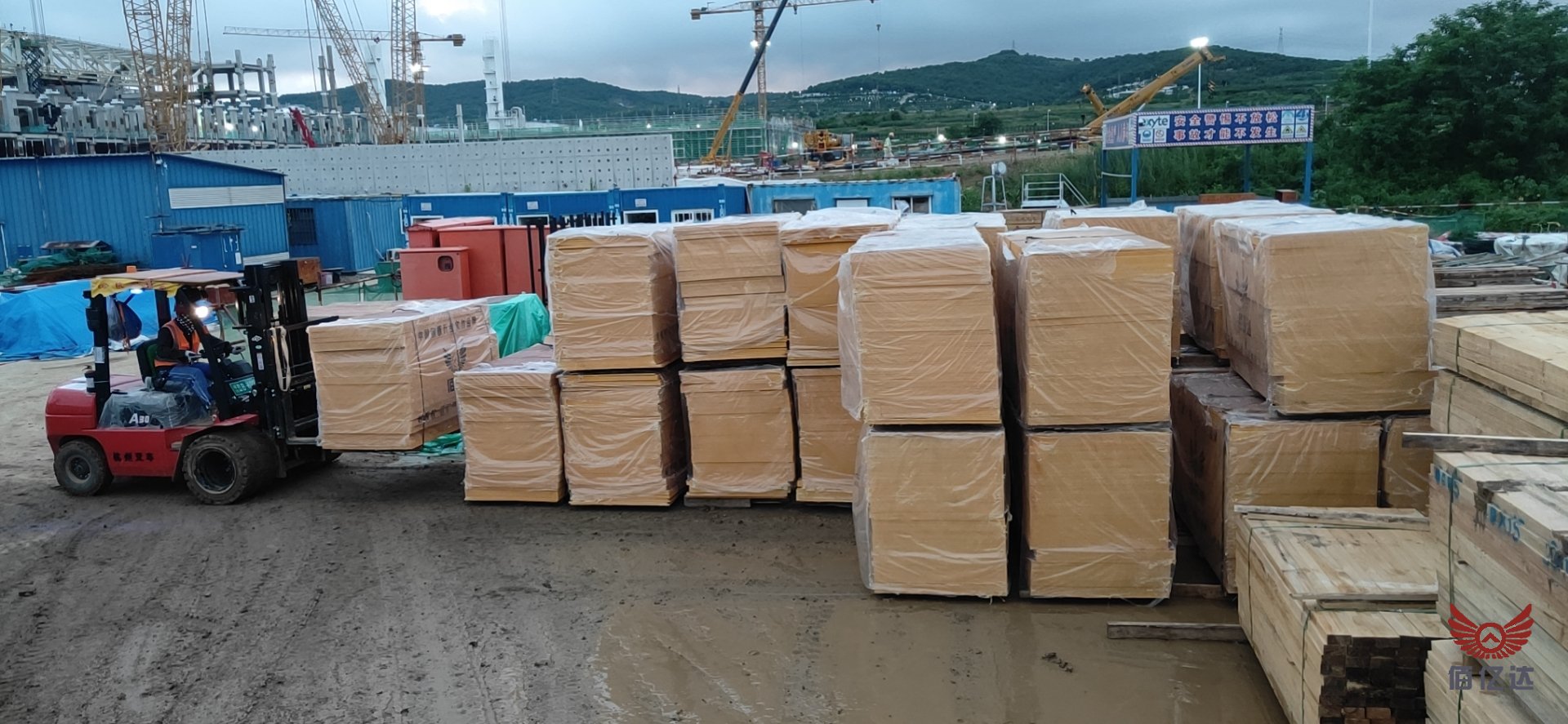 大连开发区杨木酚胶红建筑模板到货信息【07-13】2