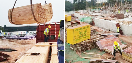 【广东】房建桥梁工程项目都在用的建筑木方 工地木方厂家